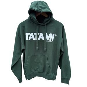 Tatami Elite Fighting Apparel fightwear Green Hoodie Sweatshirt Size Small